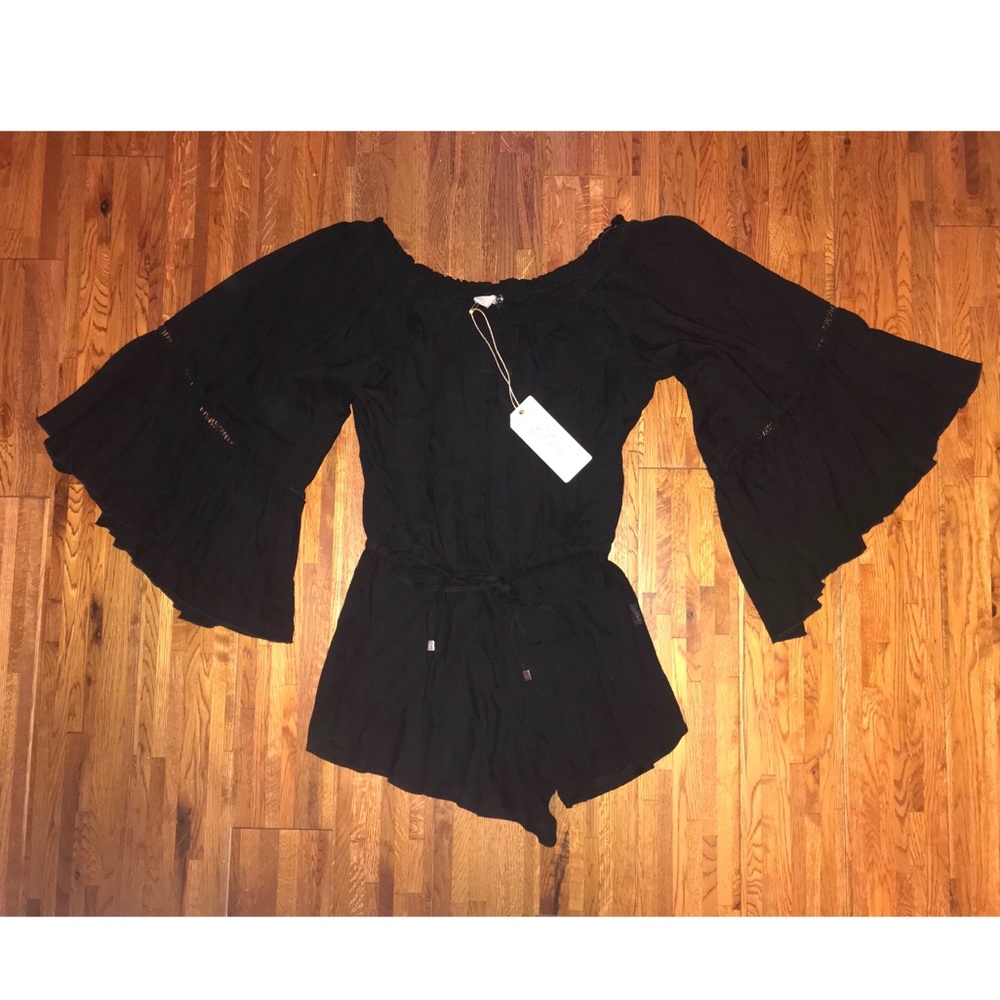 Black Elan Romper